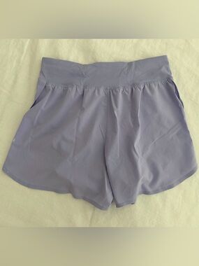 lululemon athletica Lavender fast and free running shorts size 6